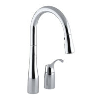 Remote handle faucet