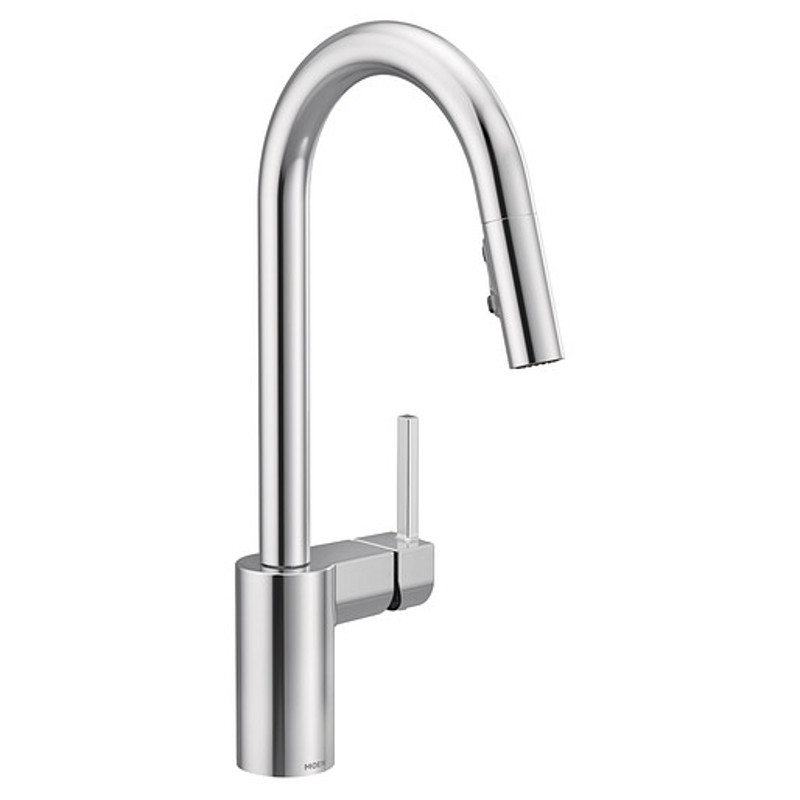 Chrome Moen Faucet